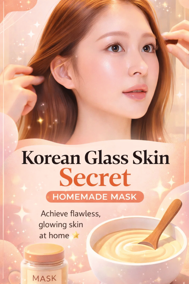 Korean Glass Skin Secret Homemade DIY Face Mask for Glowing Skin