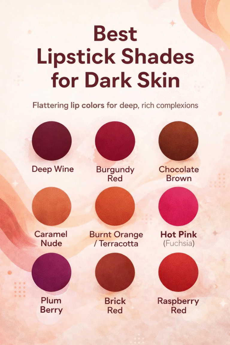 Best Lipstick Shades for Dark Skin Nude, Red, Berry, and Brown Guide