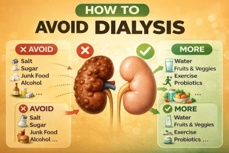 Natural Ways to Improve Kidney Health  Avoid Dialysis Best Foods and Lifestyle Tips