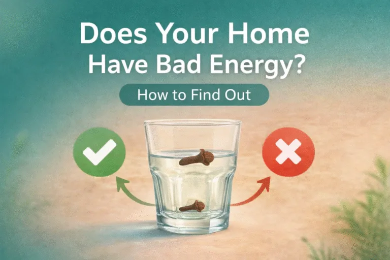How to Know if Your House Has Bad Energy Simple Clove Water Test for Spiritual Cleansing
