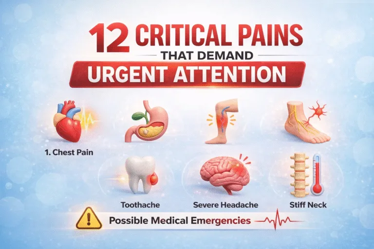 12 Critical Pains You Should Never Ignore  Health Warning Signs  Urgent Medical Symptoms