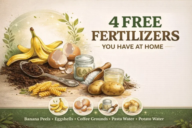 6 Free DIY Natural Fertilizers You Probably Have At Home For Better Soil