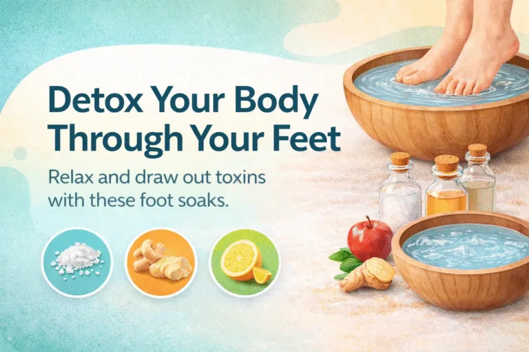 3 Simple DIY Foot Soak Recipes for Natural Detox and Soft Feet