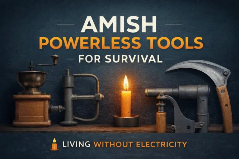 Amish Off-Grid Tools Timeless Survival Solutions for a World Without Power