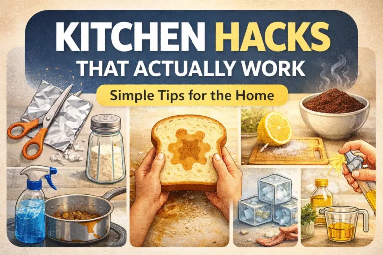 12 Genius Kitchen Hacks to Save Time and Money  Easy Home Cleaning  Organization Tips