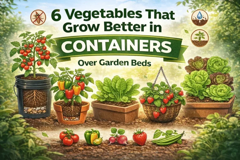 6 Vegetables That Prefer Containers Over Garden Beds  Best Container Gardening Tips
