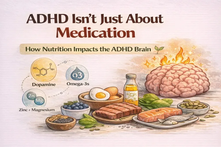 ADHD Diet  Brain Fuel Best Foods for Focus, Dopamine  Natural ADHD Support