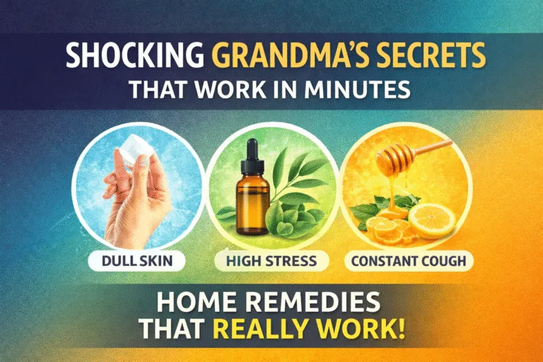 10 Grandmas Natural Home Remedies for Health  Skin  Fast Acting DIY Wellness Secrets
