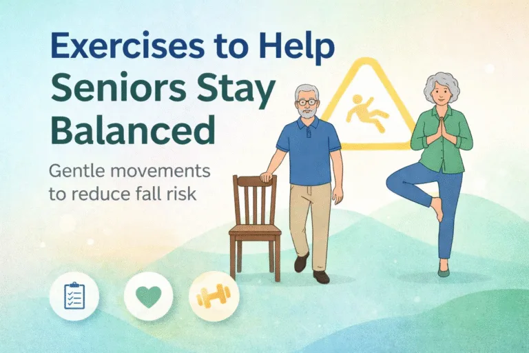 5 Easy Balance Exercises for Seniors Improve Stability  Prevent Falls with Gentle Workouts