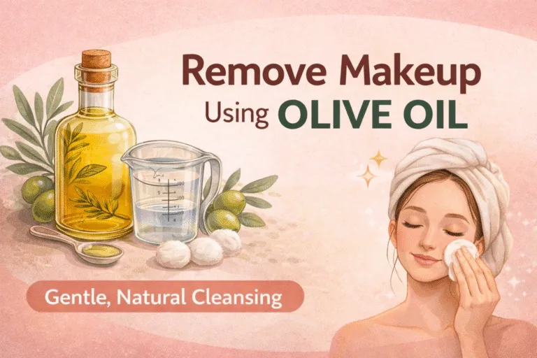 DIY Olive Oil Makeup Remover Easy Natural Cleansing Tutorial for Glowing Skin