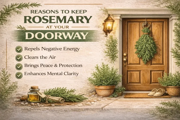 Why You Should Keep Rosemary on Your Doorway Spiritual Benefits  Natural Air Purifier