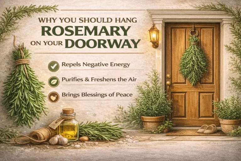 Benefits of Hanging Rosemary on Your Doorway for Protection  Positive Energy