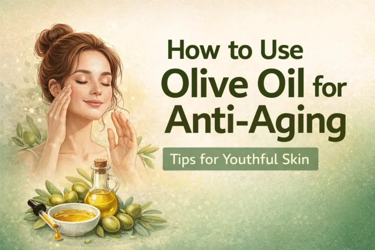 Best Olive Oil Anti-Aging Hacks DIY Face Mask  Night Treatment for Youthful Skin