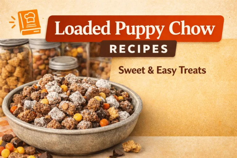 Loaded Puppy Chow Recipe  Easy Peanut Butter  Chocolate Chex Mix Muddy Buddies Snack