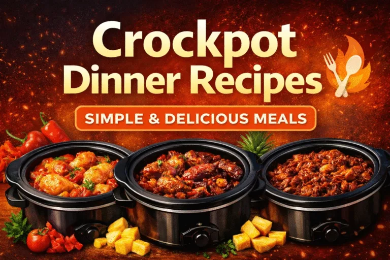 10 Easy Crockpot Dinner Recipes  Slow Cooker Meal Prep Ideas  Family Favorite Weeknight Meals
