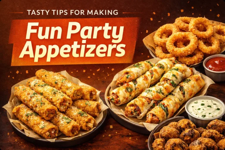 Easy Game Day Appetizers 6 Crowd-Pleasing Fried  Baked Finger Food Recipes