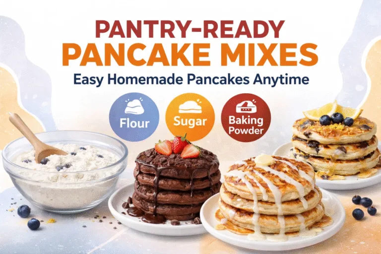 5 DIY Pantry-Ready Pancake Mix Recipes  Easy Homemade Baking Mixes for Quick Breakfasts