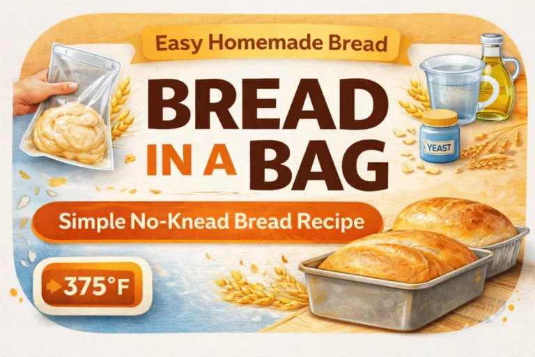 Easy Homemade Bread in a Bag Recipe  Quick  No-Mess Yeast Bread for Kids  Families