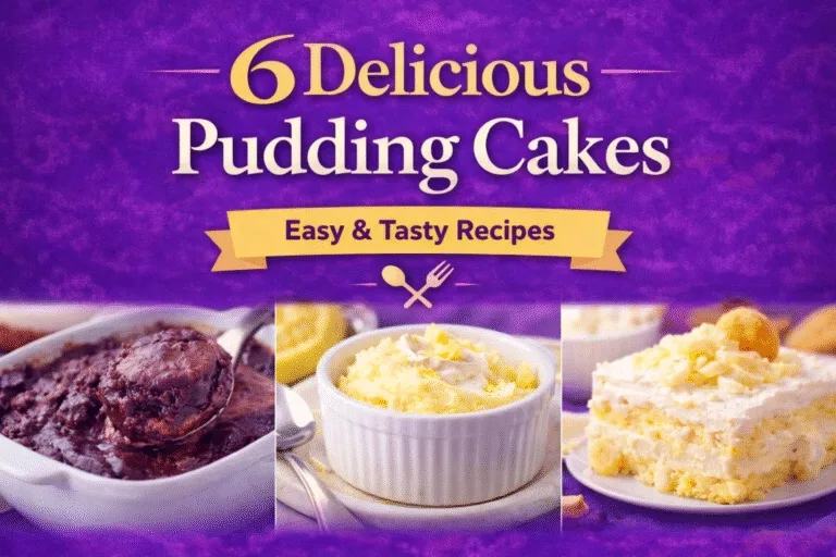 6 Easy Pudding Cake Recipes Delicious Dessert Ideas for Any Occasion