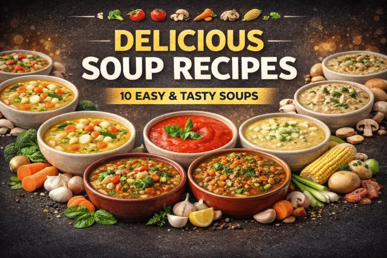 9 Quick  Easy Homemade Soup Recipes  Healthy Winter Comfort Food Ideas