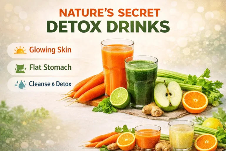 3 Natural Detox Juice Recipes for Glowing Skin, Flat Stomach, and Body Cleanse Wellness