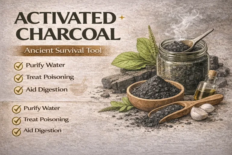 How to Make Activated Charcoal Natural Remedy for Survival  Detox