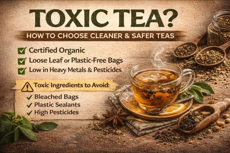 Toxic Tea Warning Best Organic Brands  How to Avoid Heavy Metals and Microplastics