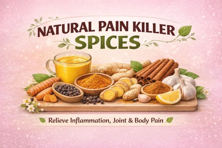 6 Natural Pain Relief Spices   Healing Kitchen Remedies for Joint Pain  Inflammation