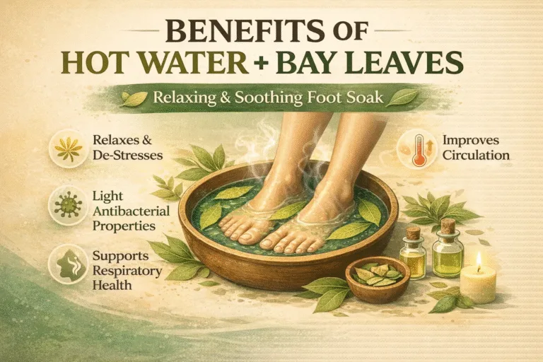 5 Surprising Benefits of a Bay Leaf Foot Soak for Stress Relief and Detox