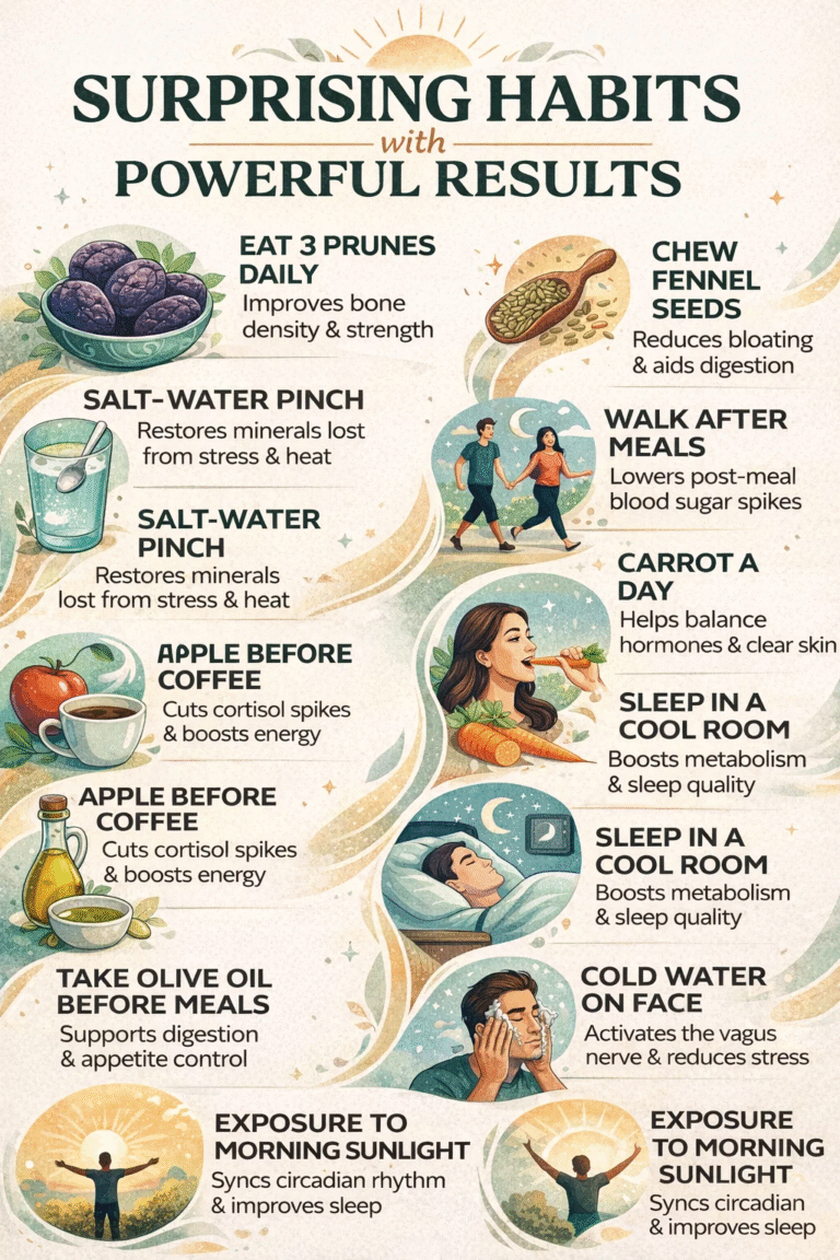 12 Daily Micro-Habits to Transform Your Health, Digestion, and Energy Naturally