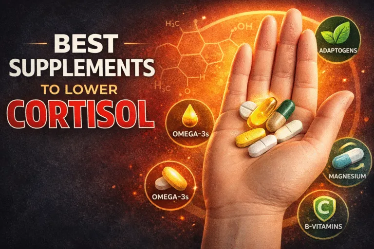 6 Best Cortisol-Lowering Supplements for Stress Relief and Hormone Balance