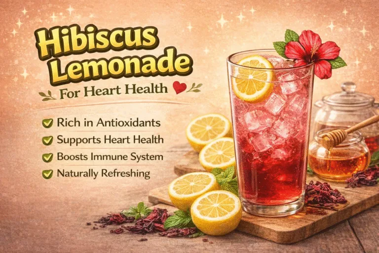 Hibiscus Lemonade Recipe Heart Support Blend  Natural Herbal Tea Drink
