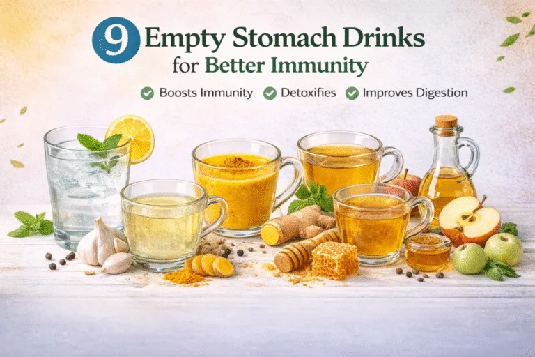 9 Best Morning Drinks on an Empty Stomach for Better Immunity and Holistic Health