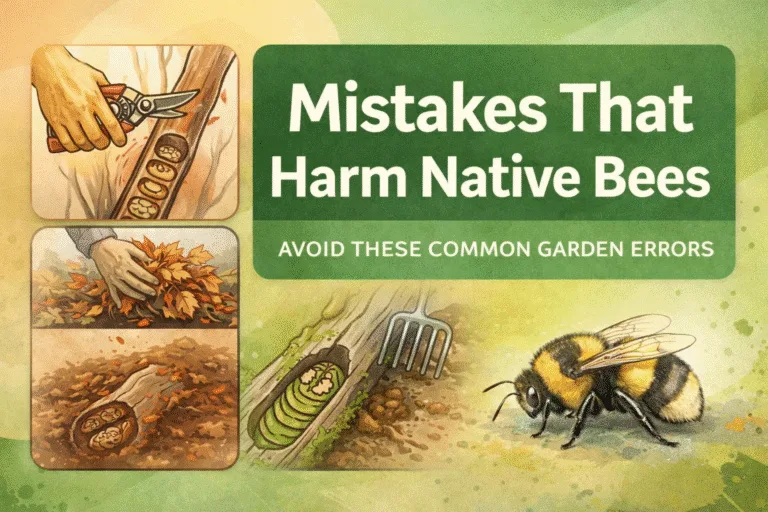 6 Late-Winter Gardening Mistakes That Harm Native Bees  Eco-Friendly Spring Cleanup Tips
