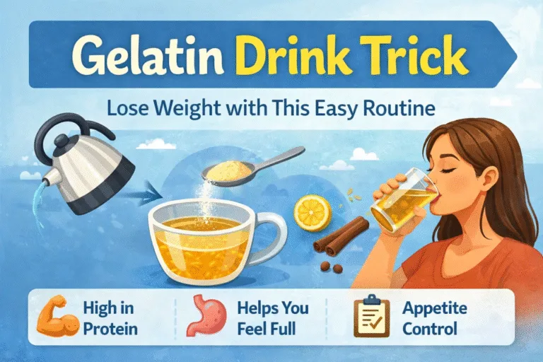 High Protein Gelatin Trick Recipe for Appetite Control  Weight Management Health Hacks