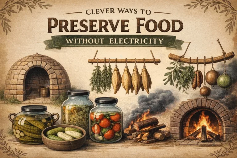 10 Clever Food Preservation Methods How Ancestors Stored Food Without Electricity