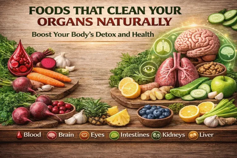 20 Best Detox Foods to Clean Your Organs Naturally  Holistic Health  Visual Guide
