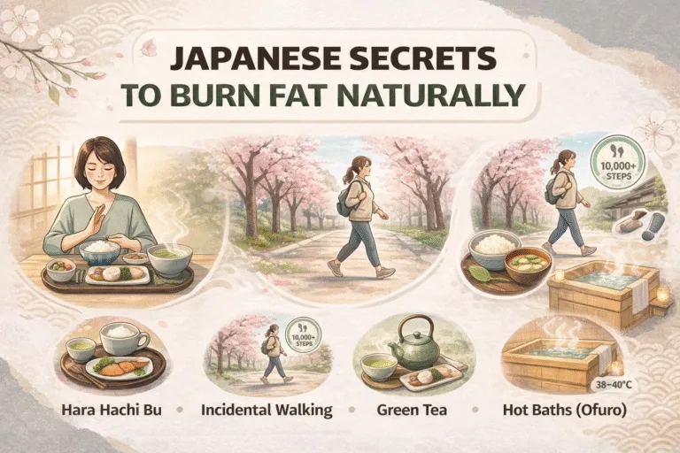 Japanese Secrets to Burn Fat Naturally Hara Hachi Bu  Holistic Wellness Habits