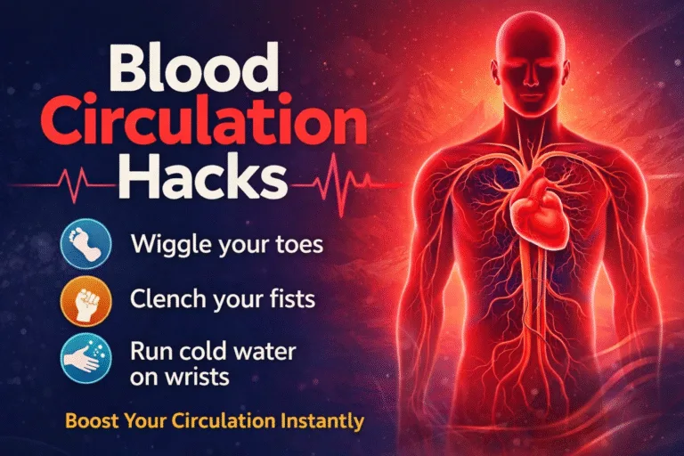 7 Strange Tricks to Improve Blood Circulation Naturally  Easy Wellness Tips for Better Flow
