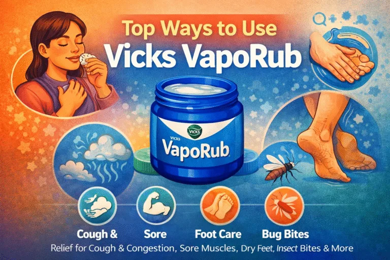8 Surprising Ways to Use Vicks VapoRub  Home Remedies for Cough, Pain, and Foot Care