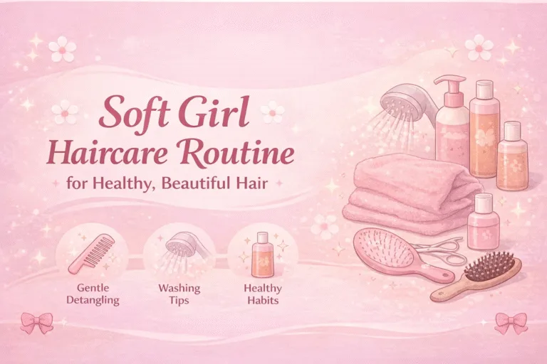 Soft Girl Haircare Routine for Hairfall  Thinning Simple Habits for Hair Growth  Volume