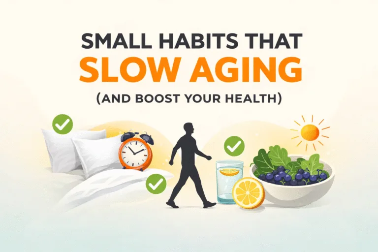 15 Small Habits to Slow Aging Naturally  Holistic Wellness  Anti-Aging Daily Routine