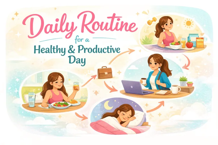 Aesthetic Daily Routine for School  Work  Healthy Habits for Teen Girls  Young Women