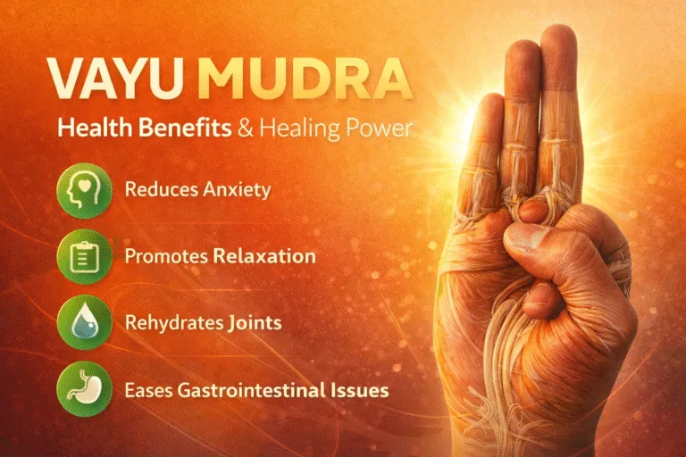Vayu Mudra for Anxiety  Pain Relief Benefits, Meaning  How to Do It Yoga
