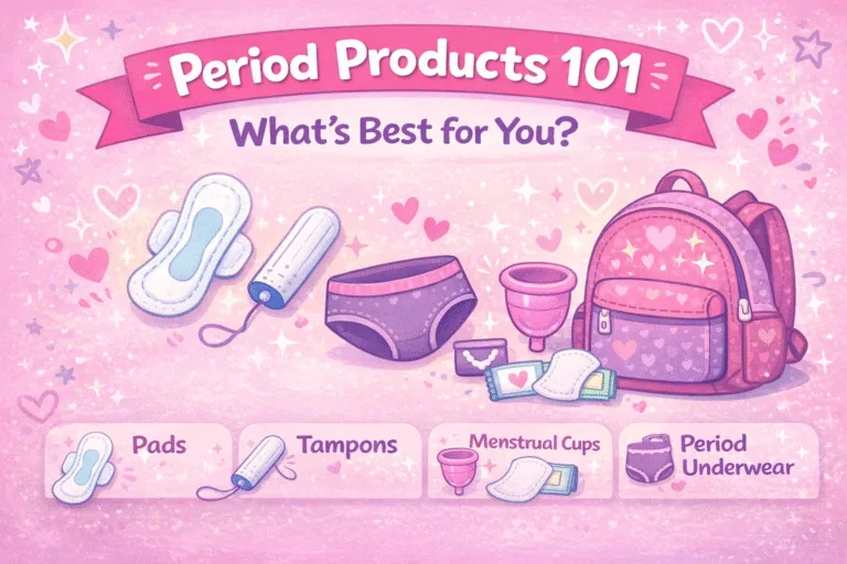 Period Products 101 Pros  Cons Guide to Pads, Tampons, Cups  Period Underwear