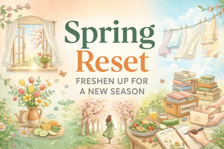 Spring Reset Checklist Aesthetic Wellness Habits  Self Care Rituals for a Fresh Start