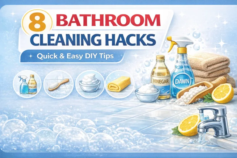 8 Simple Bathroom Cleaning Hacks for a Sparkling Home