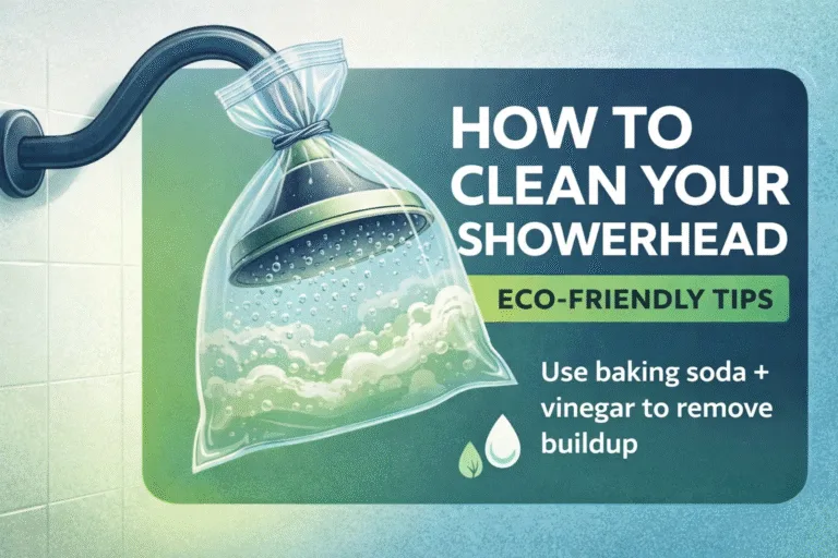 How to Deep Clean Your Showerhead with Vinegar and Baking Soda Hack