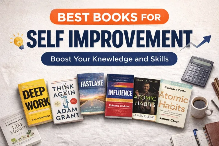 Must-Read Books for Personal Growth Productivity, Finance  Mindset Guide