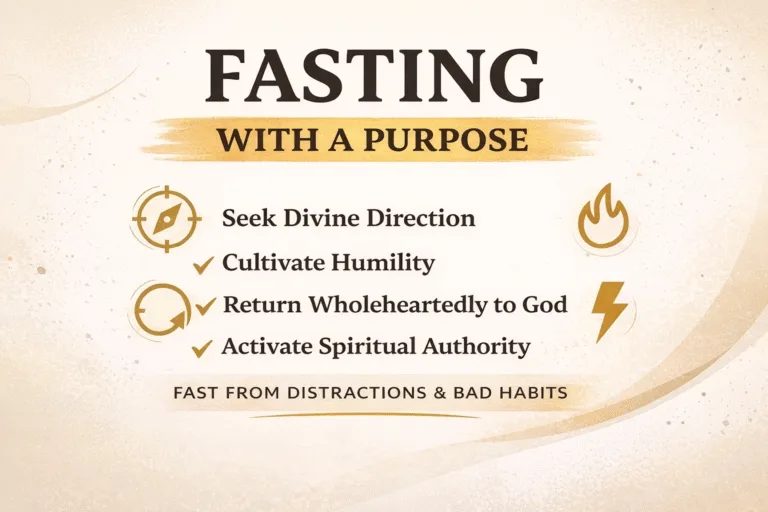 How to Fast with a Purpose Biblical Guide to Spiritual Growth and Mental Clarity